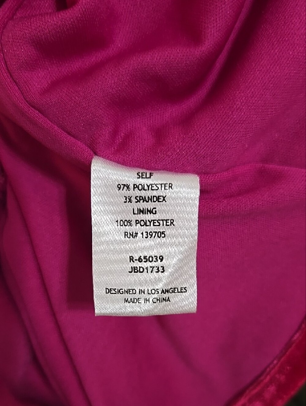 NWT Honey And Rosie Sequin Strapless Mini Dress in Fuchsia Party Barbiecore Sexy - Picture 10 of 12